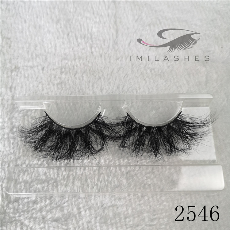 Wholesale real mink 25mm eyelashes false mink lashes A-46